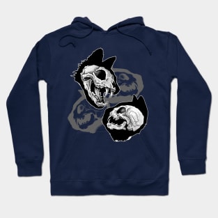 skull cats Hoodie